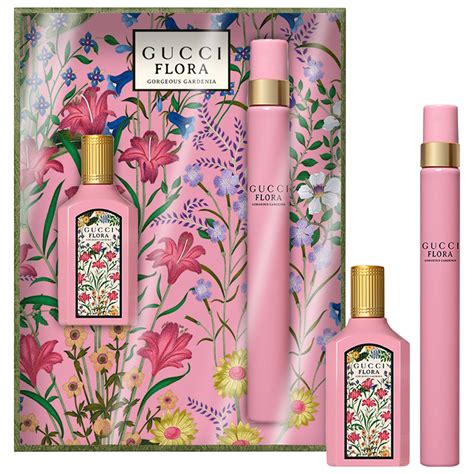 gucci flora gorgeous gardenia eau de parfum mini perfume set